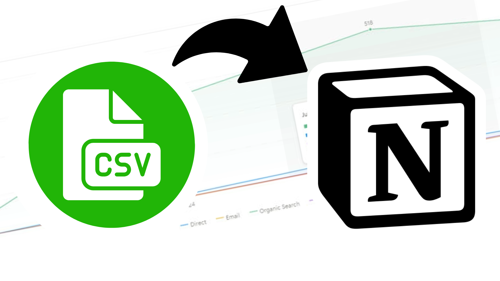 csv into Notion Charts